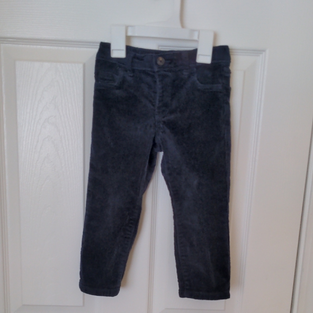 Stylish Kids Corduroy Pants - Black